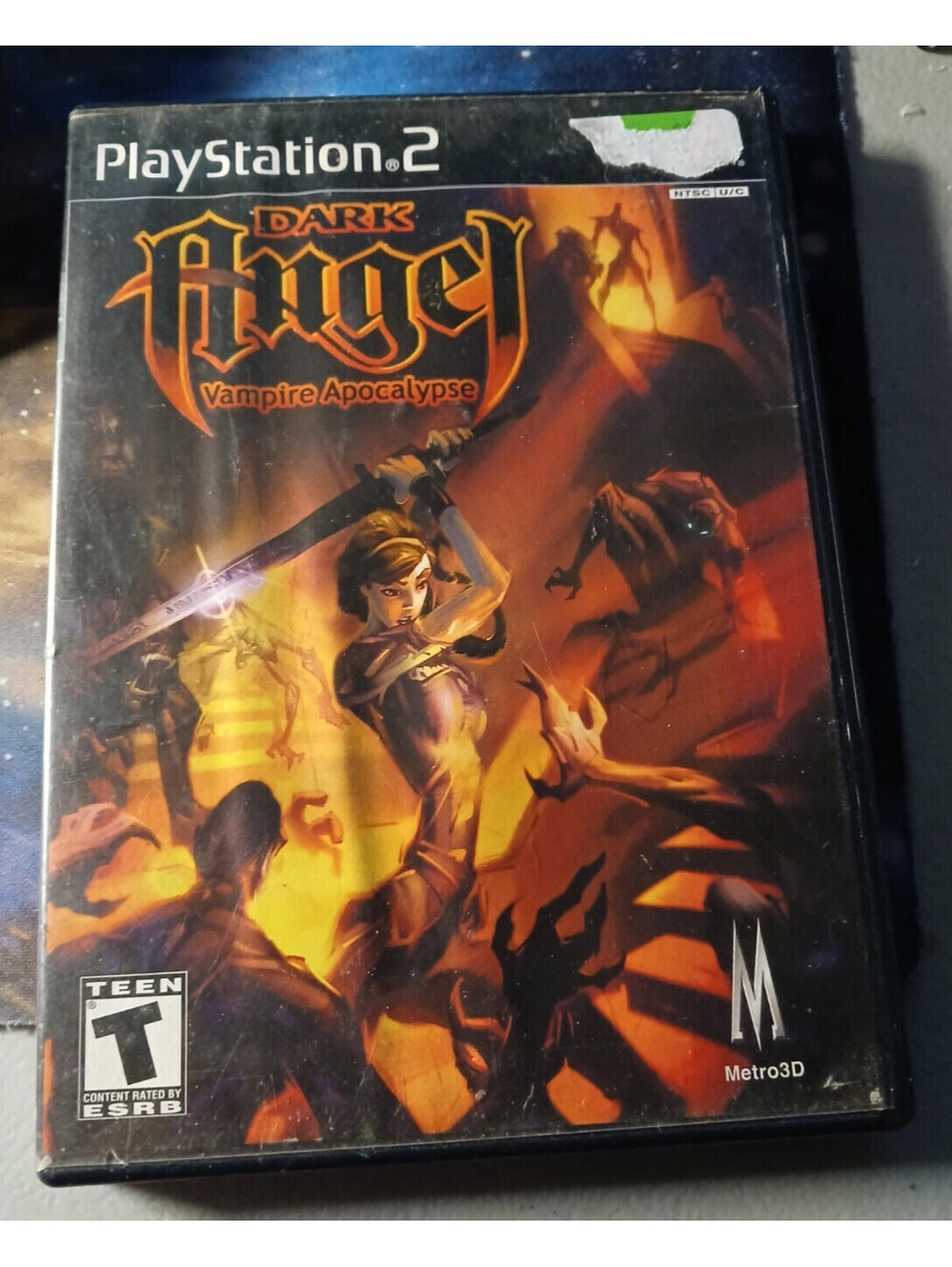 Dark Angel: Vampire Apocalypse (Sony PlayStation 2, PS2)